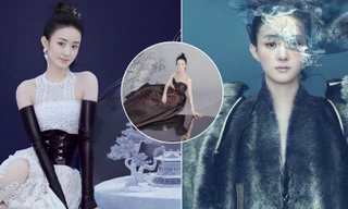 'Gái một con' Triệu Lệ Dĩnh tái xuất đẹp mong manh sương khói