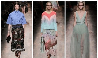 Valentino xuân hè 2015: Thướt tha, bay bổng