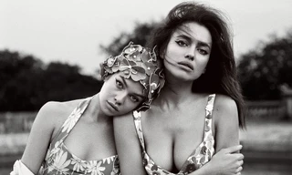 Irina Shayk diện đầm hai dây trễ nải đầy sức sống