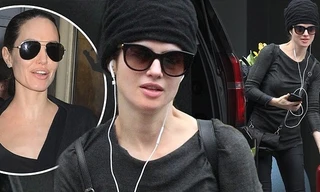 Bạn gái tin đồn của Brad Pitt lần đầu lộ diện, giống hệt Angelina