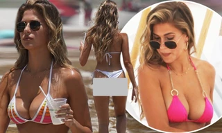 Người mẫu Mỹ Kara Del Toro dáng quyến rũ hút hồn ở Miami