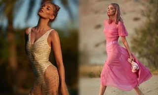 Đường cong tuyệt mỹ của 'búp bê' Thụy Điển Elsa Hosk 