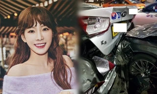 Tình trạng mới nhất của ca sĩ nhóm Girls' Generation bị tai nạn liên hoàn