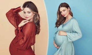 Mang thai lần 3, bà bầu Miranda Kerr mặn mà xuân sắc