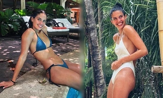Thiên thần nội y Sara Sampaio dáng thon hút mắt ở Costa Rica