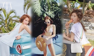 Dàn mỹ nhân xứ Hàn siêu gợi cảm giữa nắng hè