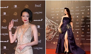 Thư Kỳ, Phạm Băng Băng siêu gợi cảm trên thảm đỏ Kim Mã 2016