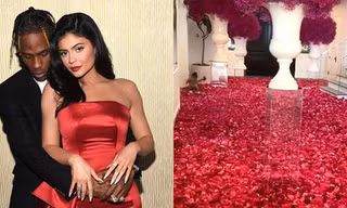 Cô út nhà Kardashian được bạn trai trải hoa hồng đầy nhà mừng sinh nhật