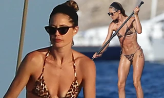 Ngỡ ngàng ngắm dáng tạc tượng, cơ bụng 6 múi của mỹ nhân Hà Lan