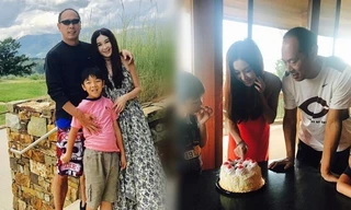 Vợ chồng Ôn Bích Hà tình tứ giữa ‘tâm bão' ly hôn