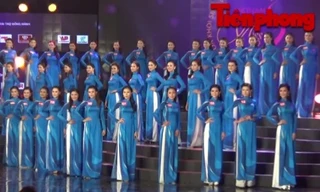 Ngắm 45 thí sinh Hoa khôi trong trang phục áo dài