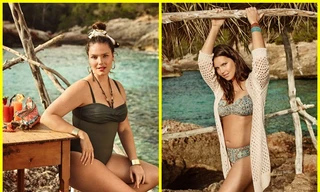 Diện áo tắm ngoại cỡ đẹp như Candice Huffine 