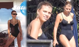 Chia tay ‘trai hư’, Sofia Richie diện áo tắm thả dáng thon