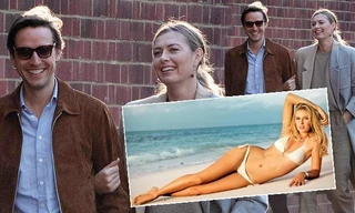 Mỹ nhân quần vợt Maria Sharapova công khai yêu bạn trai triệu phú