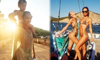 Candice Swanepoel mặc áo mỏng tang xuyên thấu khoe dáng tuyệt mỹ