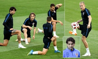 Mục kích Croatia 'luyện binh' trước đại chiến với Anh