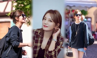 Ngoại tứ tuần, Triệu Vy gây bất ngờ vì trẻ trung như đôi mươi