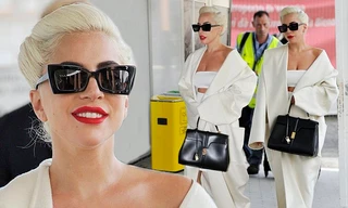 Lady Gaga gây ‘sốt’ với thời trang thanh lịch đầy quyến rũ