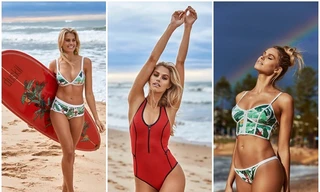Nàng mẫu Natalie Roser khoe eo thon dáng ngọc trên biển