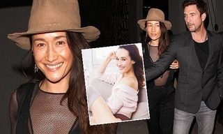 Mỹ nhân gốc Việt Maggie Q diện nội y lưới sánh đôi hôn phu hơn 18 tuổi