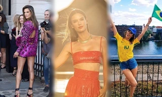 Gây náo loạn Paris, nữ thần Alessandra Ambrosio lại gợi cảm ở Berlin