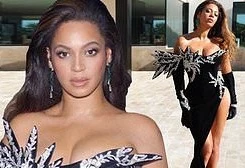 Beyonce diện váy bó xẻ cao tôn đường cong 'đồng hồ cát' bốc lửa