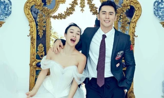 Ảnh cưới long lanh của Chung Lệ Đề với hôn phu kém 12 tuổi