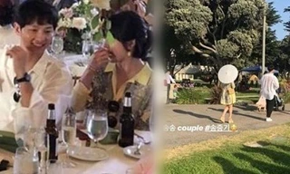 Song Hye Kyo sóng đôi chồng Song Joong Ki sang Mỹ dự đám cưới