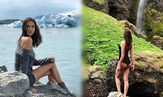 Hậu chia tay Bradley Cooper, Irina Shayk tung ảnh áo tắm gây 'sốt'