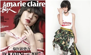 Diện trang phục tomboy, Châu Tấn trẻ trung như đôi mươi