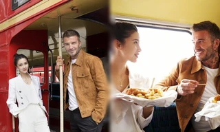 Angelababy gặp gỡ David Beckham ở London