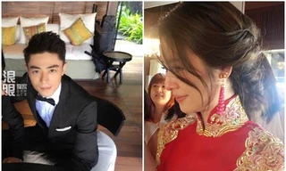 Lâm Tâm Như xúc động nghẹn ngào trong lễ đón dâu