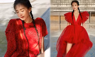 Dương Mịch tết tóc trẻ đẹp quyến rũ trên Elle