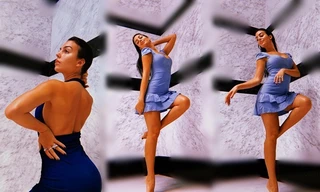 Bạn gái Ronaldo mặc bó sát tôn đường cong 'nảy lửa'