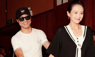 Chương Tử Di được chồng tháp tùng, kỷ niệm 20 năm đóng phim