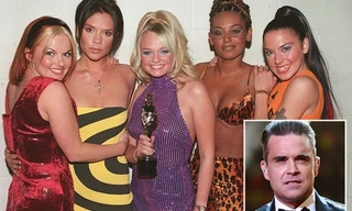 Hé lộ chuyện tình ái của Robbie Williams với các cô nàng Spice Girls 