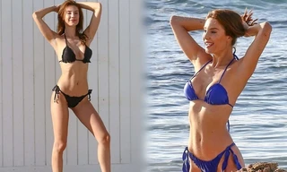 Ngắm siêu mẫu xứ Samba thả dáng cuốn hút trên biển