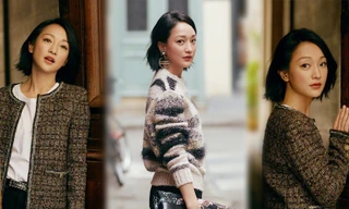 Châu Tấn nhan sắc thanh tú, trẻ trung khó đoán tuổi