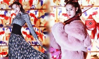 Địch Lệ Nhiệt Ba đẹp mê mẩn trong bộ ảnh đón Trung thu