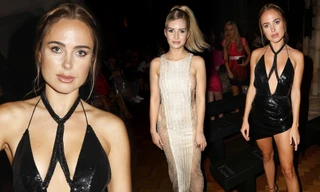 Siêu mẫu Anh quốc và em gái Kate Moss diện váy áo thiếu vải táo bạo