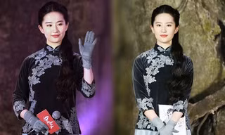 Lưu Diệc Phi thanh khiết nền nã như tiểu thư ‘cành vàng lá ngọc’