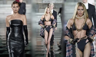 Irina Shayk lần đầu catwalk hậu chia tay Bradley Cooper, đọ sắc mỹ nhân nội y