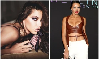 Mỹ nhân nội y Adriana Lima mắt khói bí ẩn đẹp mê hồn