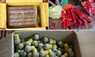 Bắt vụ mua bán, vận chuyển trái phép vật liệu nổ quy mô lớn