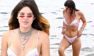 Người đẹp 9x Bella Thorne gợi cảm nuột nà trên biển 