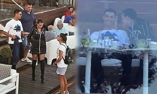 Ronaldo vui vẻ bên bạn gái Georgina giữa ‘tâm bão’ bị tố hiếp dâm