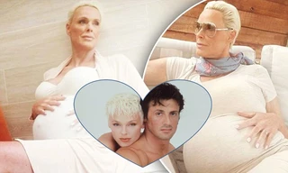 Vợ cũ ‘người hùng cơ bắp’ Sylvester Stallone sinh con ở tuổi 54