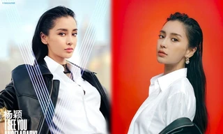 Angelababy thần thái đẹp xuất sắc, xóa tan tin đồn trục trặc với Huỳnh Hiểu Minh