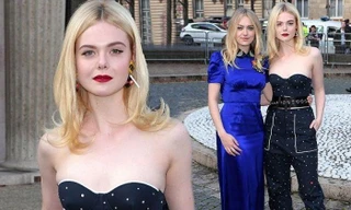 Mê mẩn nhan sắc hai chị em Dakota, Elle Fanning xinh như thiên thần