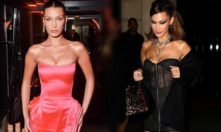 Bella Hadid gợi cảm khó rời mắt tại tuần lễ thời trang Paris